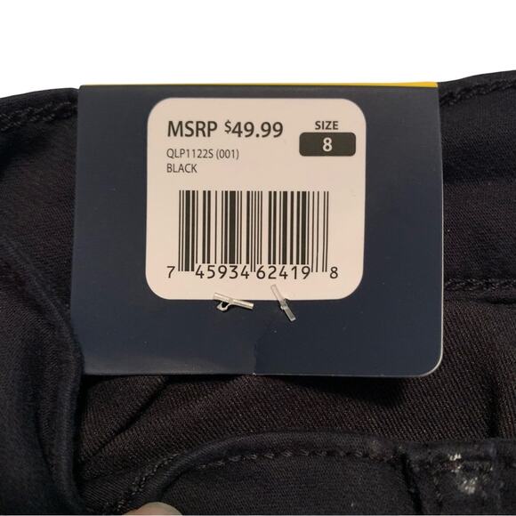 Sz. 8 - GAP Women’s Stretch Skinny Black Jeans, Mid Rise, New with Tags School - Picture 5 of 12